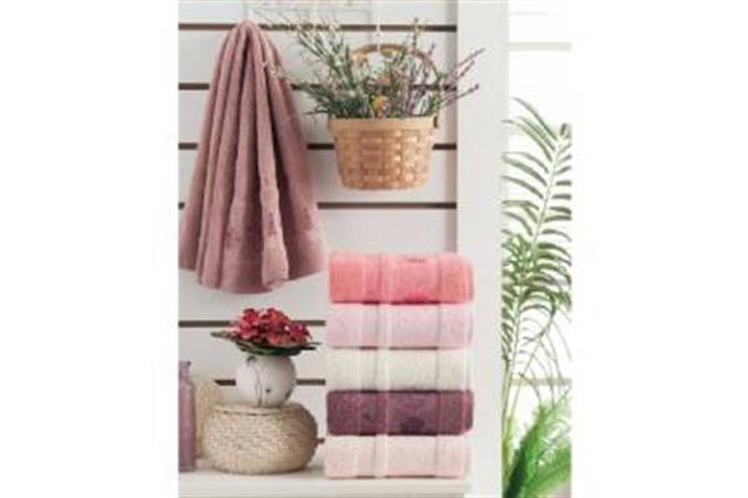 Şikel 6'Lı Paket Cotton Havlu 50*90Cm Gulfem