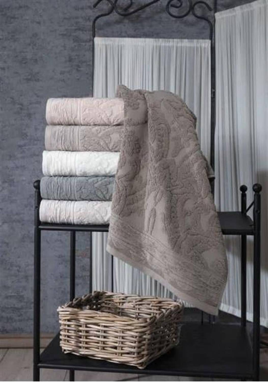 Павлова 6-штук пакет хлопковых полотенец 50*90 см для рук и лица, высокой впитываемости и мягкости, идеальное качество для вашего комфорта