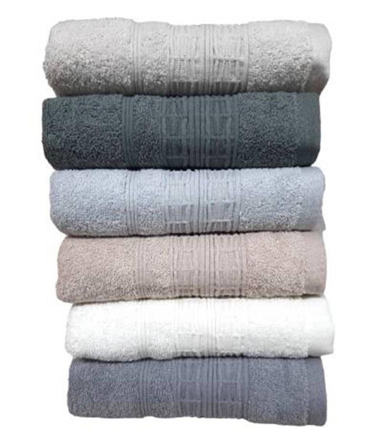 Şıkel Cotton 6'Lı Paket El-Yüz Havlu 50*90Cm Lorel