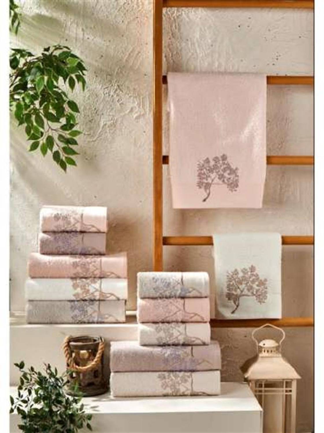 مجموعة مناشف صغيرة من قطن إليت، 6 قطع، حجم 30*50 سم، مزينة، تعبئة PVC، اقتصادي ويمتص الماء، ناعم للاستخدام اليومي