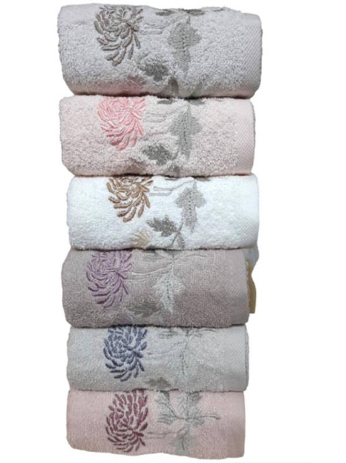 Şıkel 6 Lı 30*50Cm Mini Havlu Set Elit Hanımeli