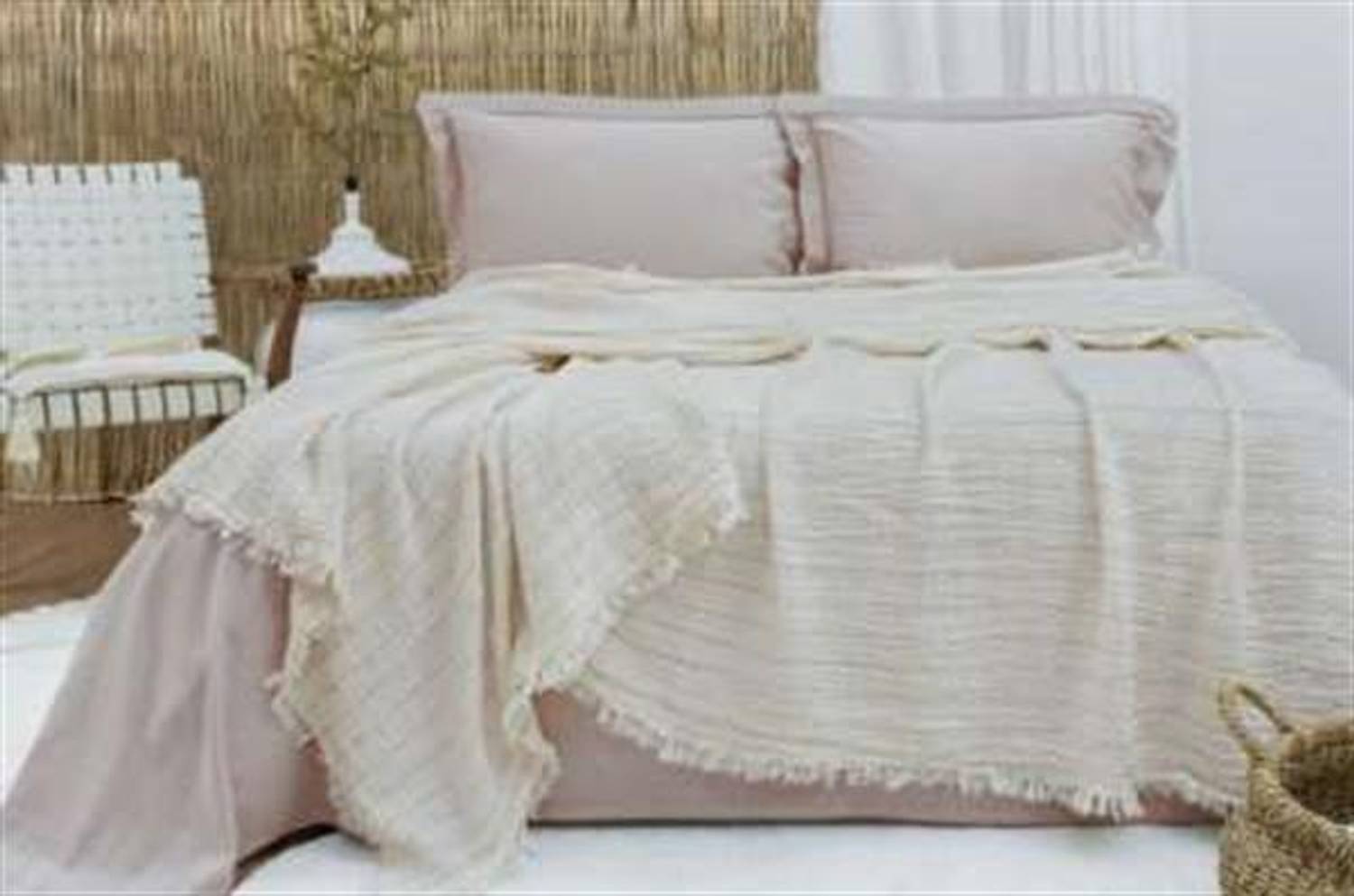 Pupilla Çift Kişilik Pike Takımı Summer Pudra