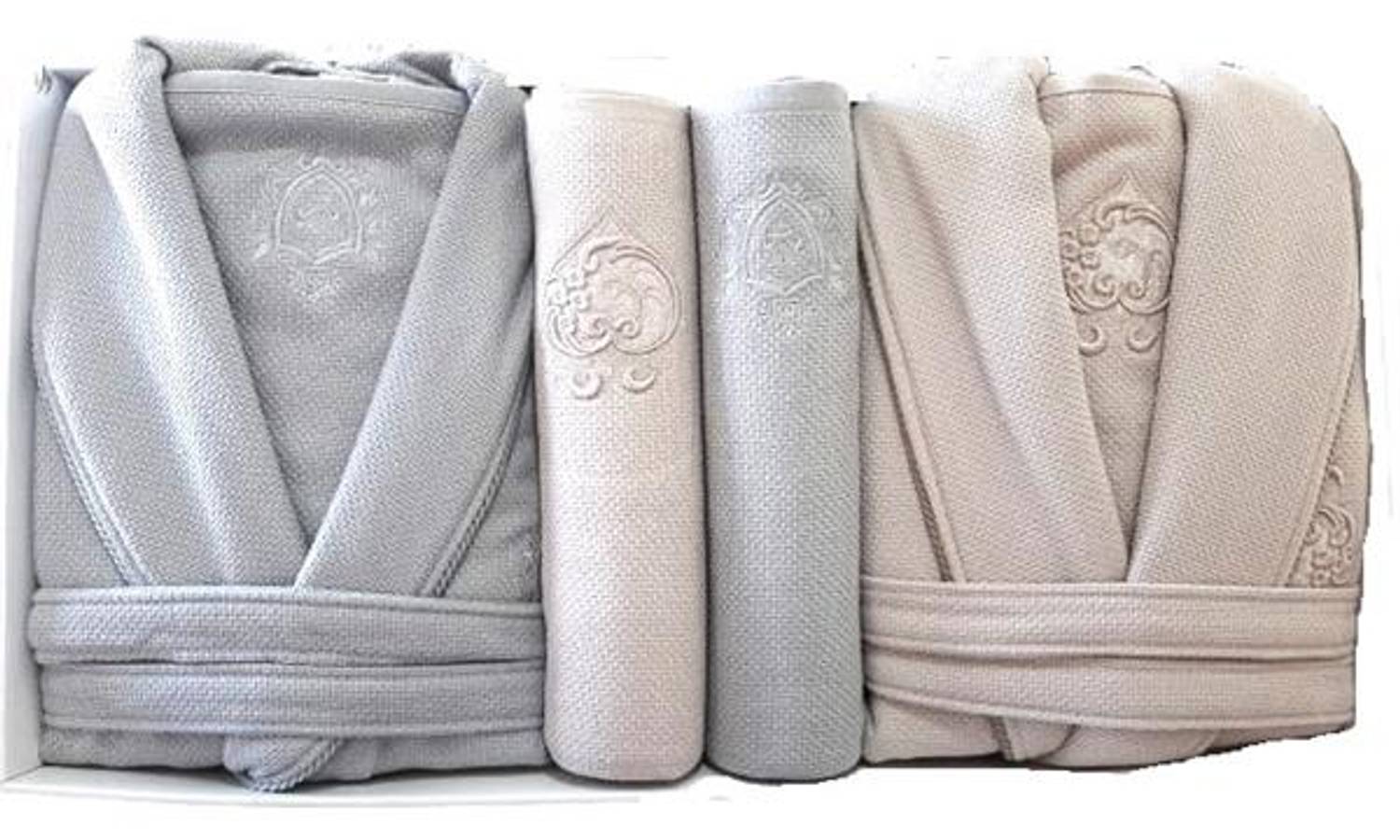 Pupilla Aile Bornoz Seti Bernini Lila-Gri