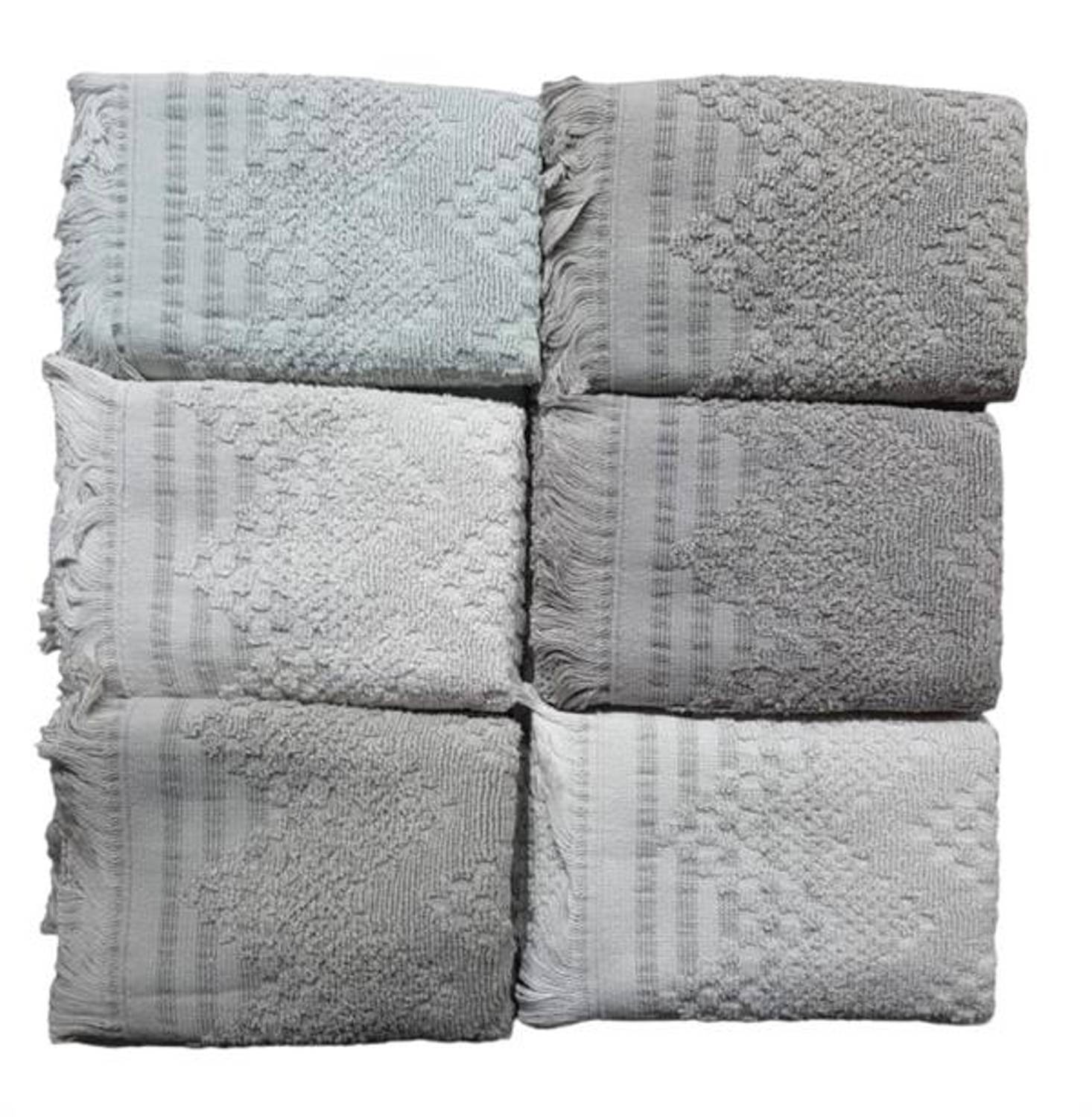 Pupilla Havlu 6'LI Kutulu Set 30*50Cm Pier