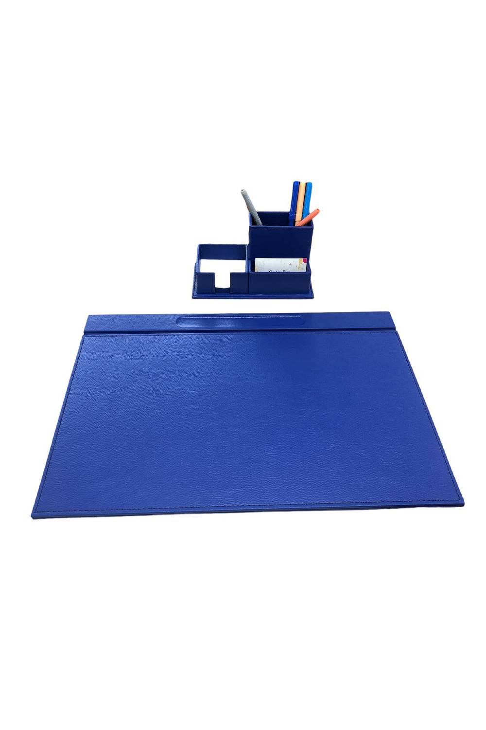 Комплект із двох синіх суменів Sirius для витончених офісів, оптимальний розмір для тих, хто не любить перевантаження під час роботи