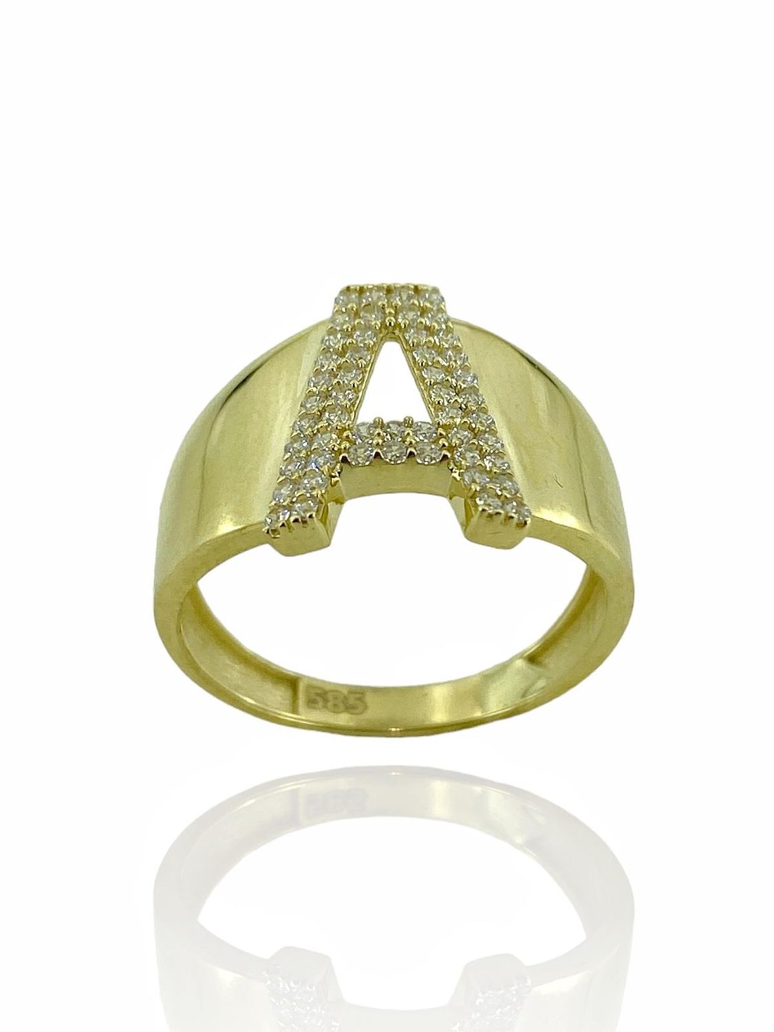 14 كيلو الذهب إلكتروني خاتم إلكتروني الاتجاه أعلى جودة