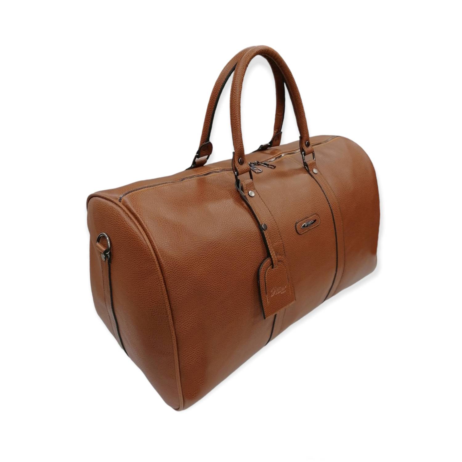 PELIKAN LEATHER TRAVEL HANDbag (TABA COLOR)