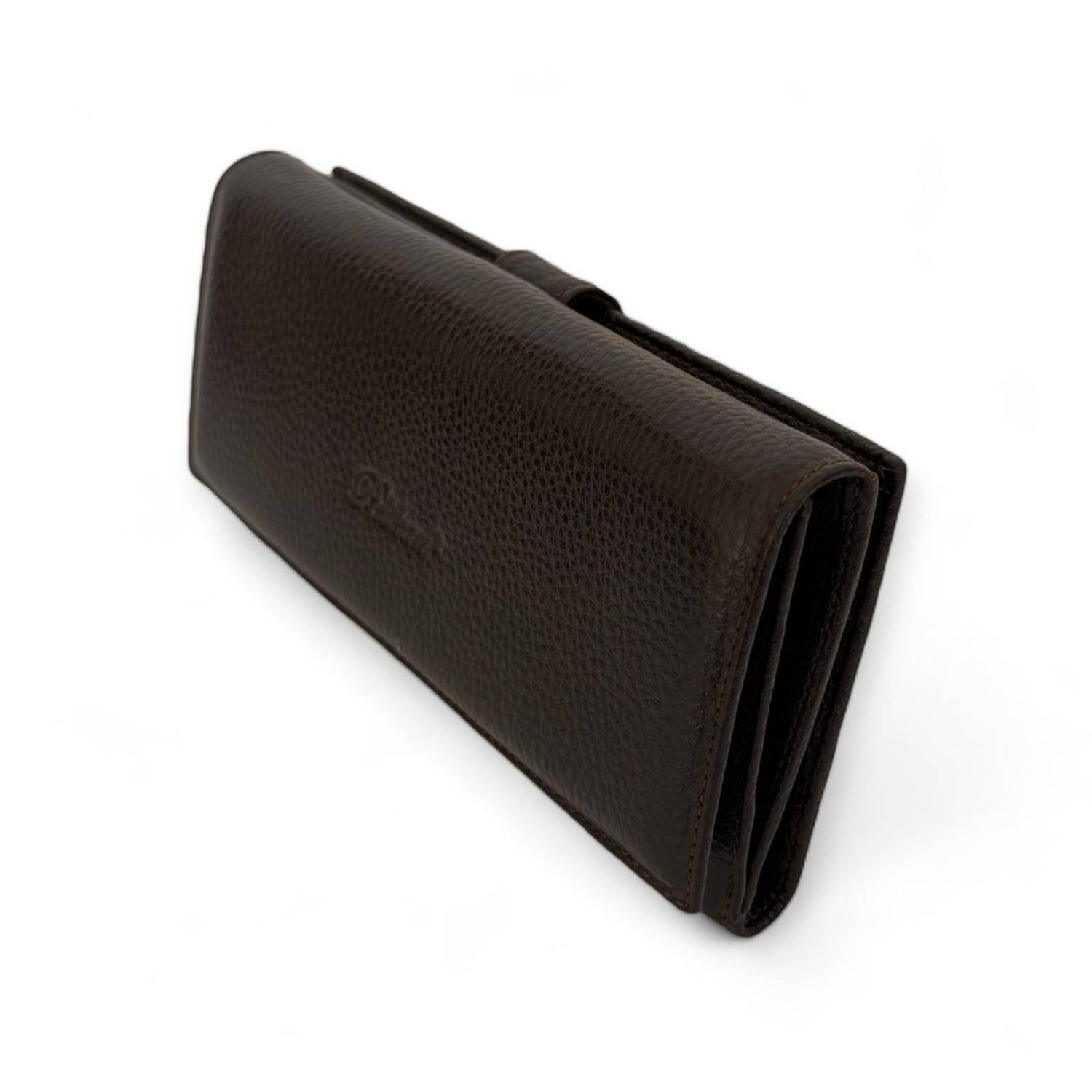 Жіночий гаманець PELİKAN з натуральної шкіри (коричневий) з 15 відділеннями для карток та гарантією якості