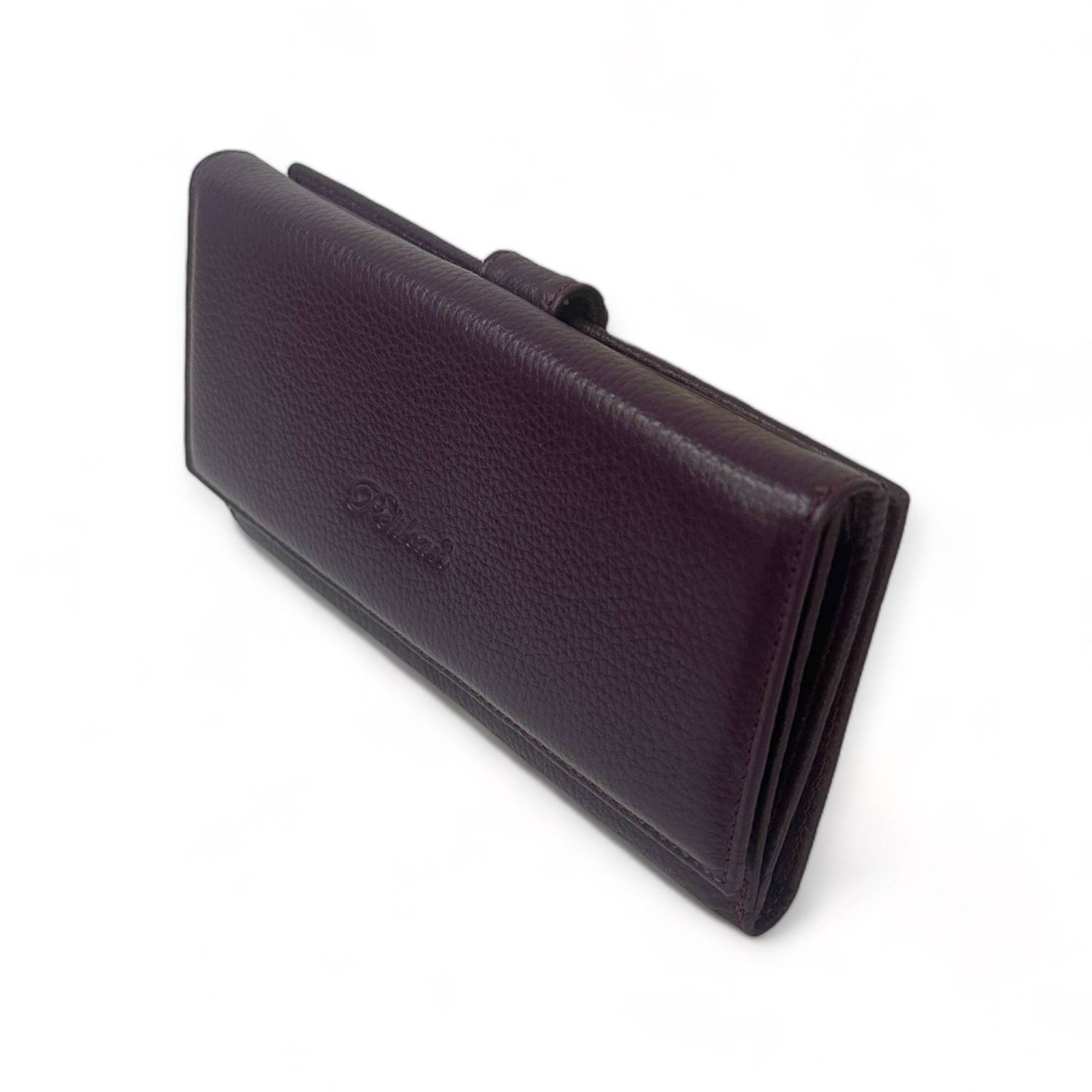 PEL-AT464 PELIKAN LEATHER WOMEN'S WALLET (PURPLE)