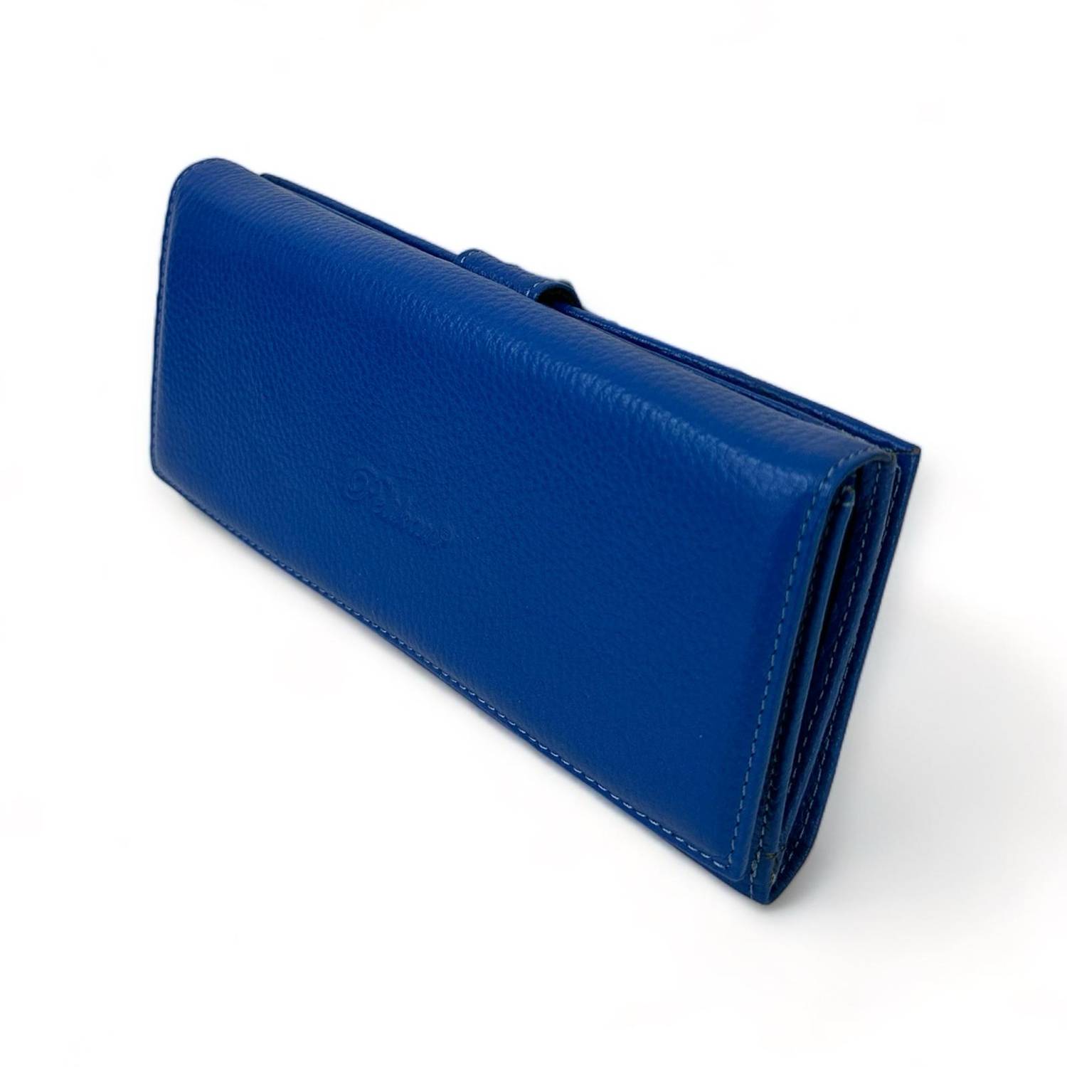 PEL-AT464 PELİKAN DERİ BAYAN CÜZDAN (SAX MAVİ)