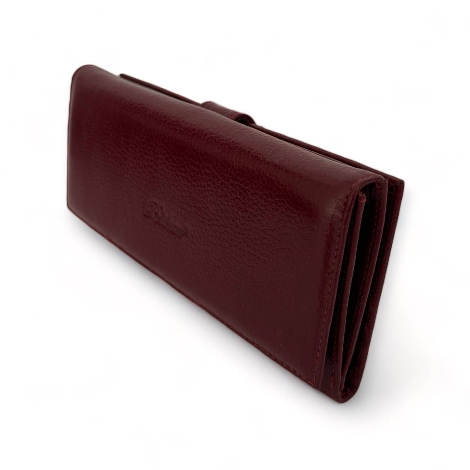 Жіночий гаманець PEL-AT464 Pelikan (бордовий), 100% натуральна шкіра, 15 відділень для карток, стильний дизайн, гарантія якості