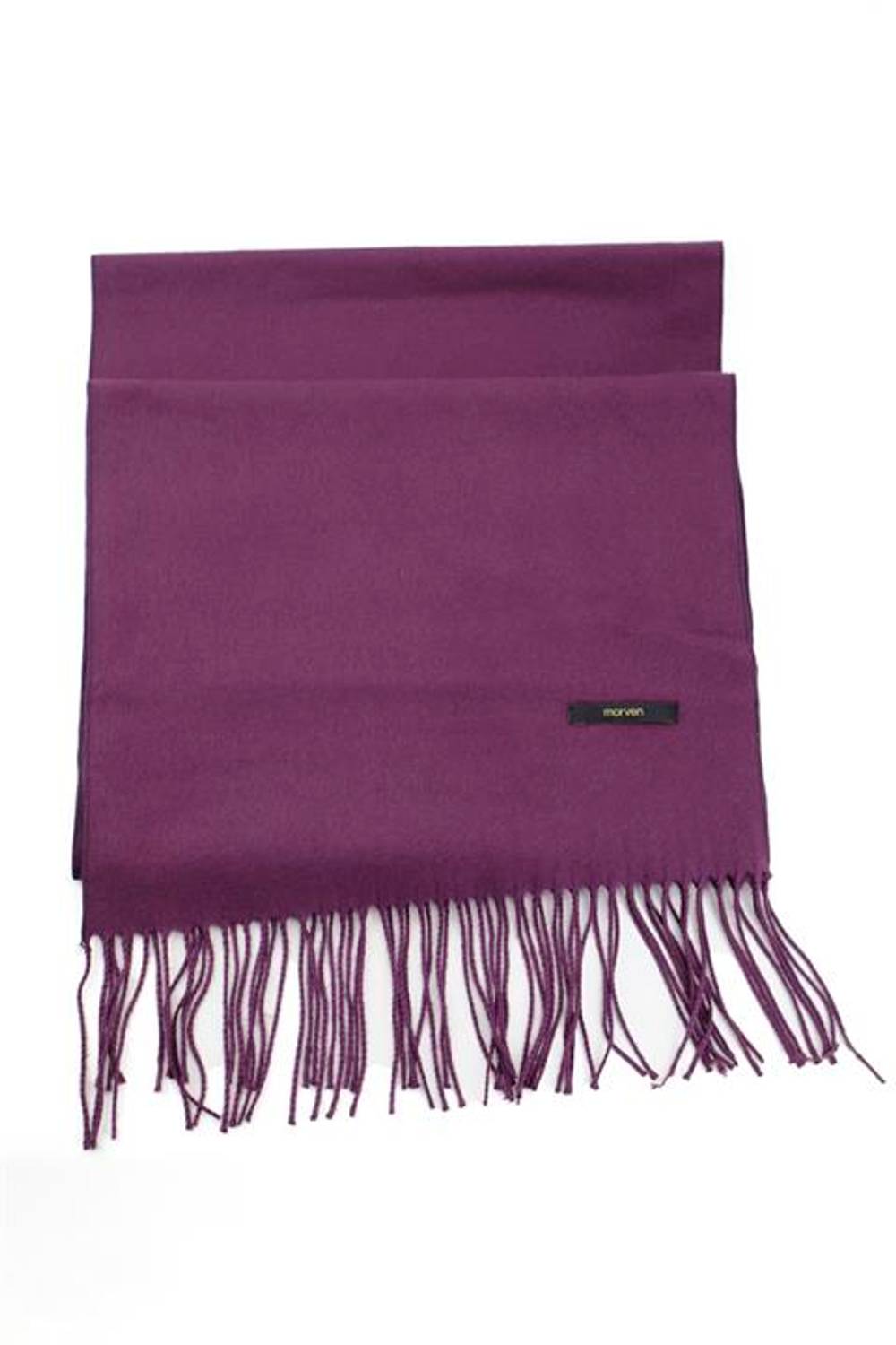 Morven Men's Purple Double-Sided Scarf