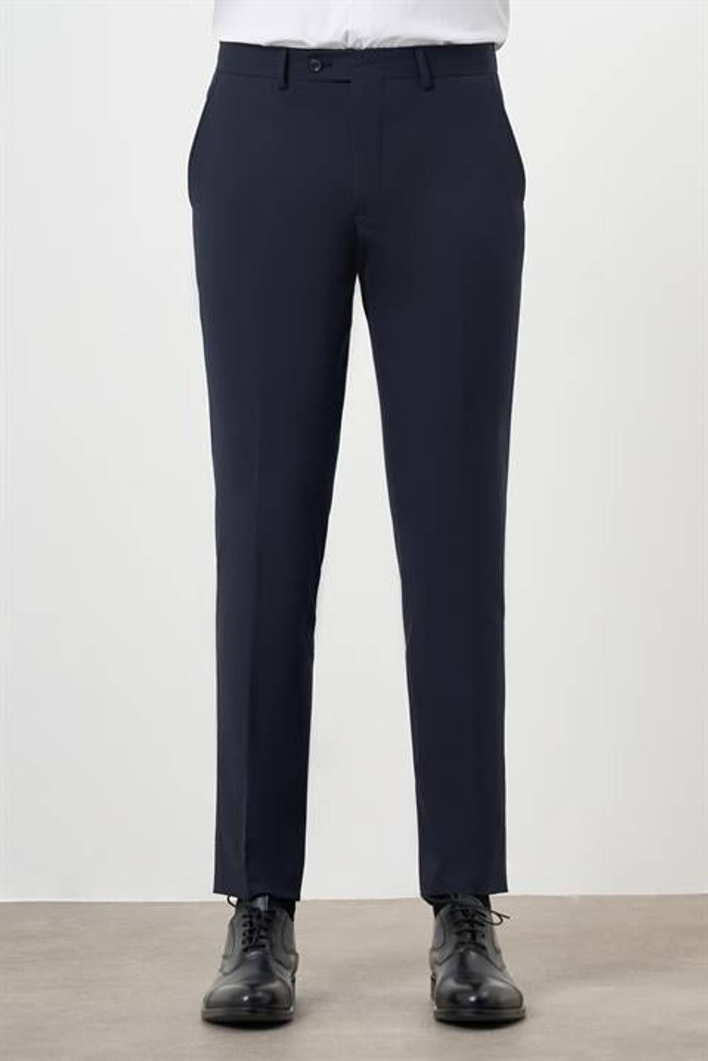 Morven Erkek Lacivert Basic Liam Dynamic Fit Classic Pantolon