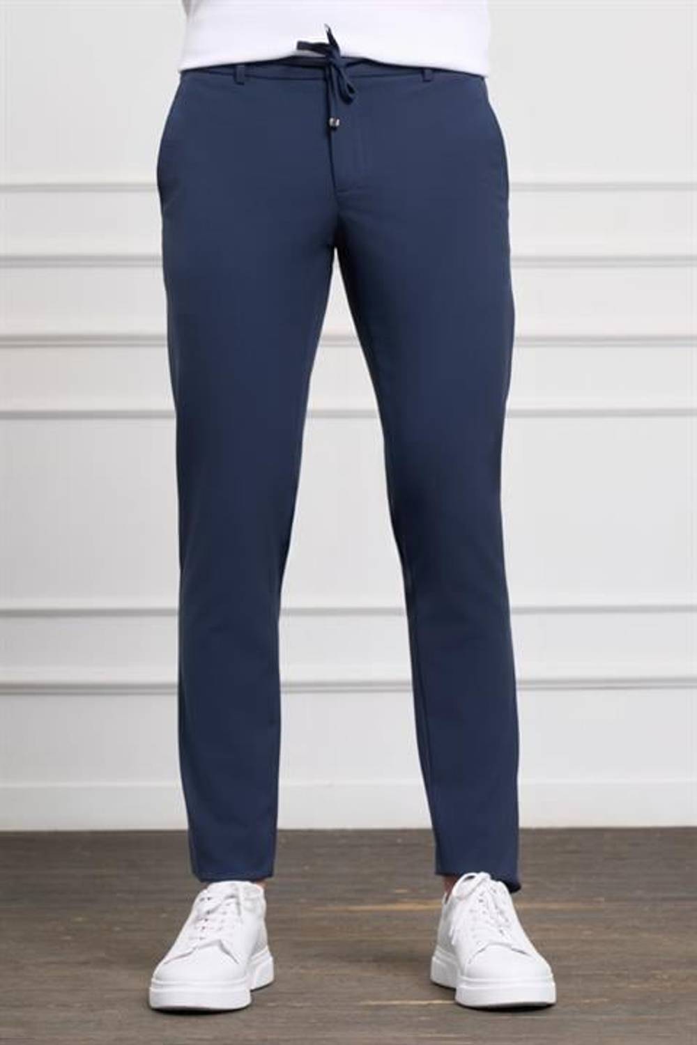 Morven Erkek Lacivert Slim Fit Jogger Pantolon