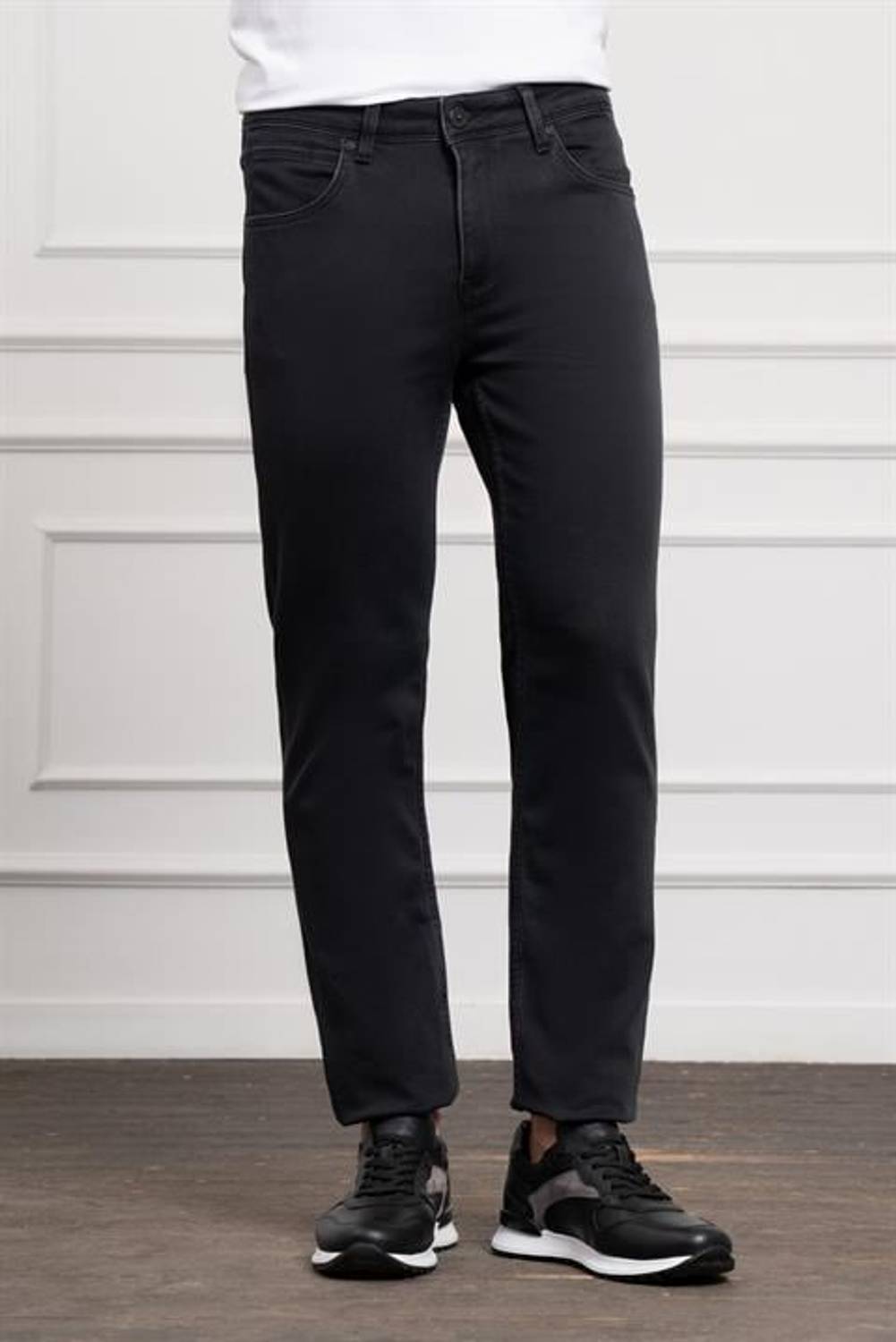 Morven Erkek Antrasit Mevsimlik Pamuk 5 Cep Dynamic Fit Jean Pantolon