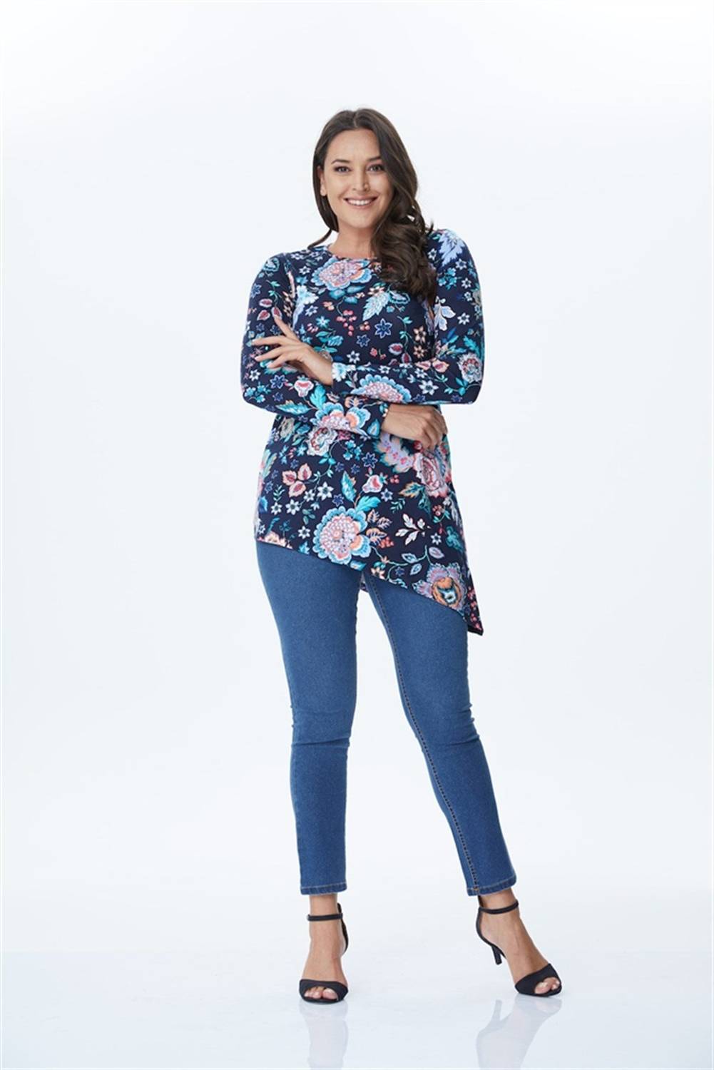 Knitted Asymmetrical Tunic