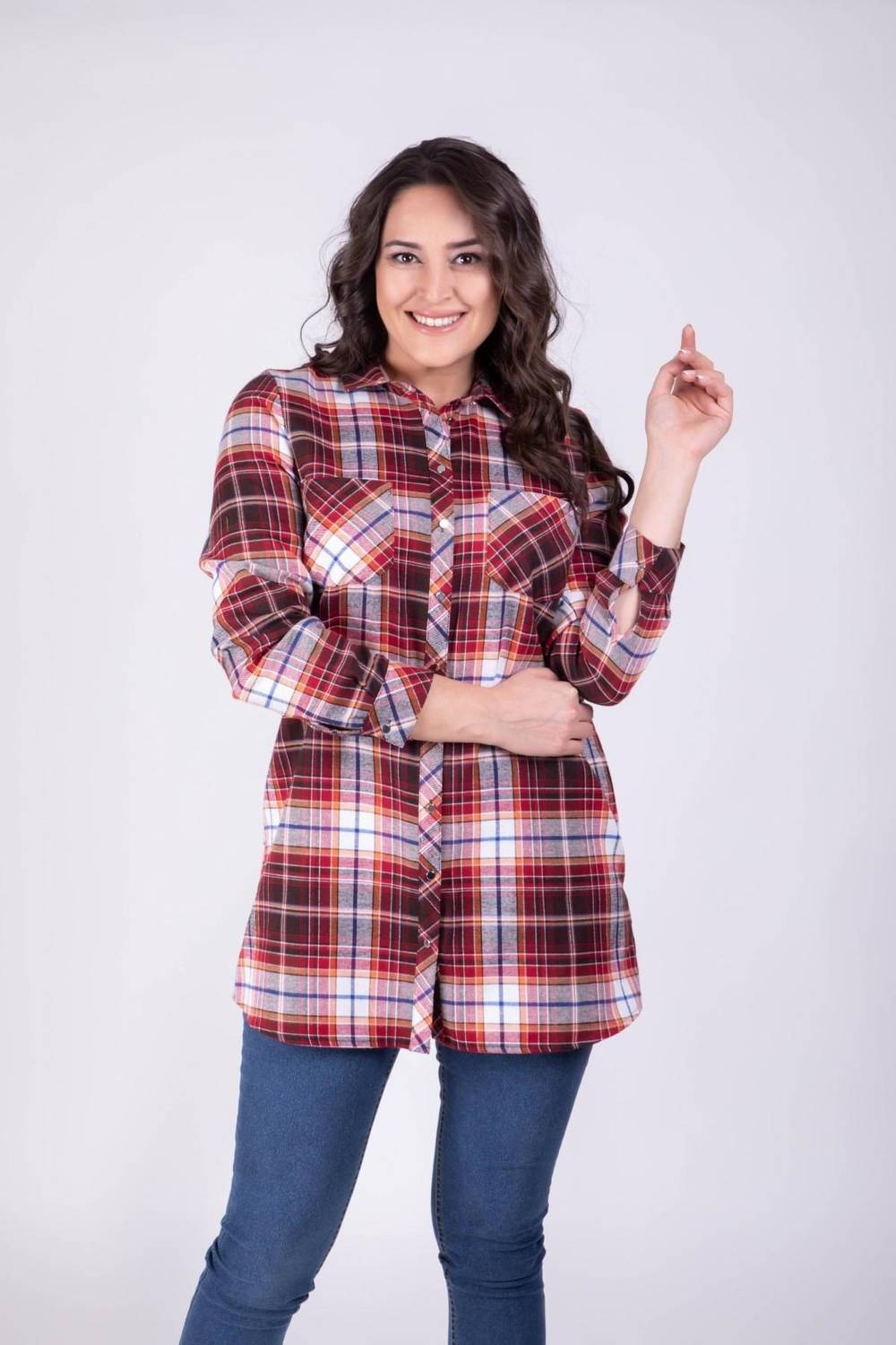 Lumberjack Long Plaid Shirt