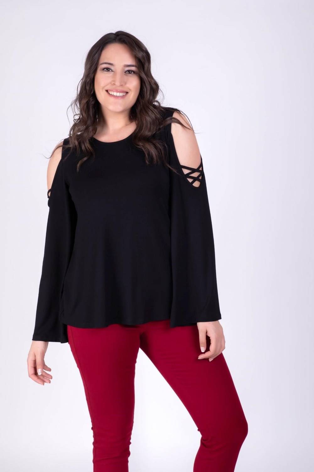 Shoulder Detailed T-Shirt