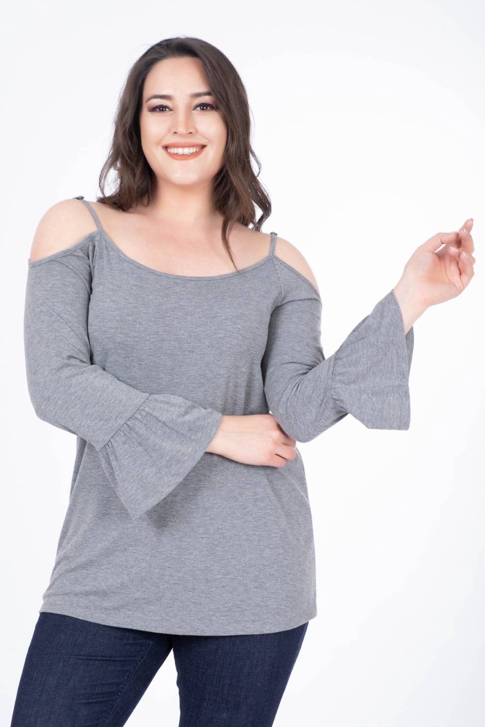 Omuz Detaylı Tişört