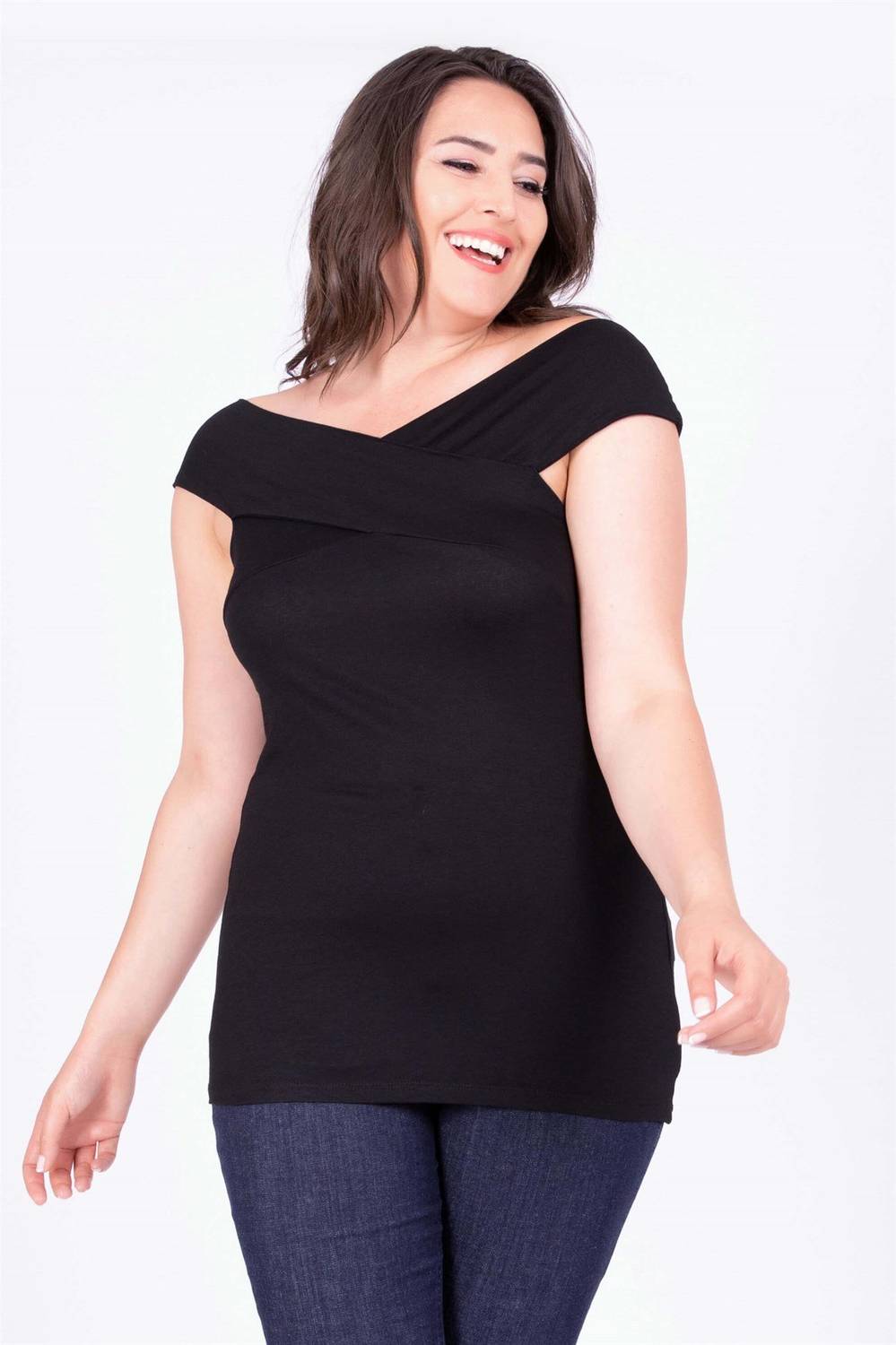 Karmen V-Neck Sleeveless T-Shirt