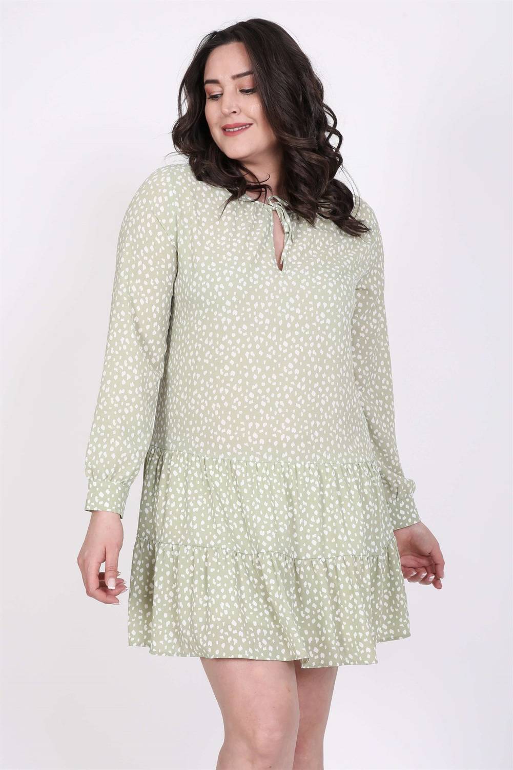 Lace Front Skirt Frilly Dress