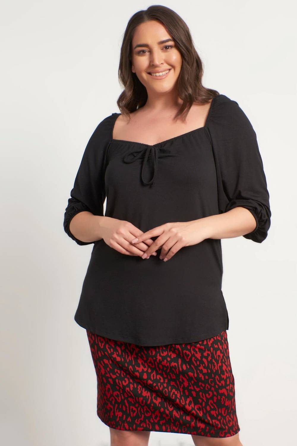 Prenses Kol Penye Bluz