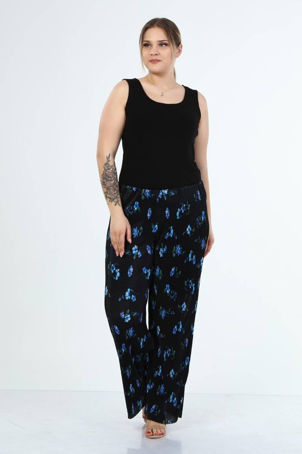 Lined Pleat Trousers
