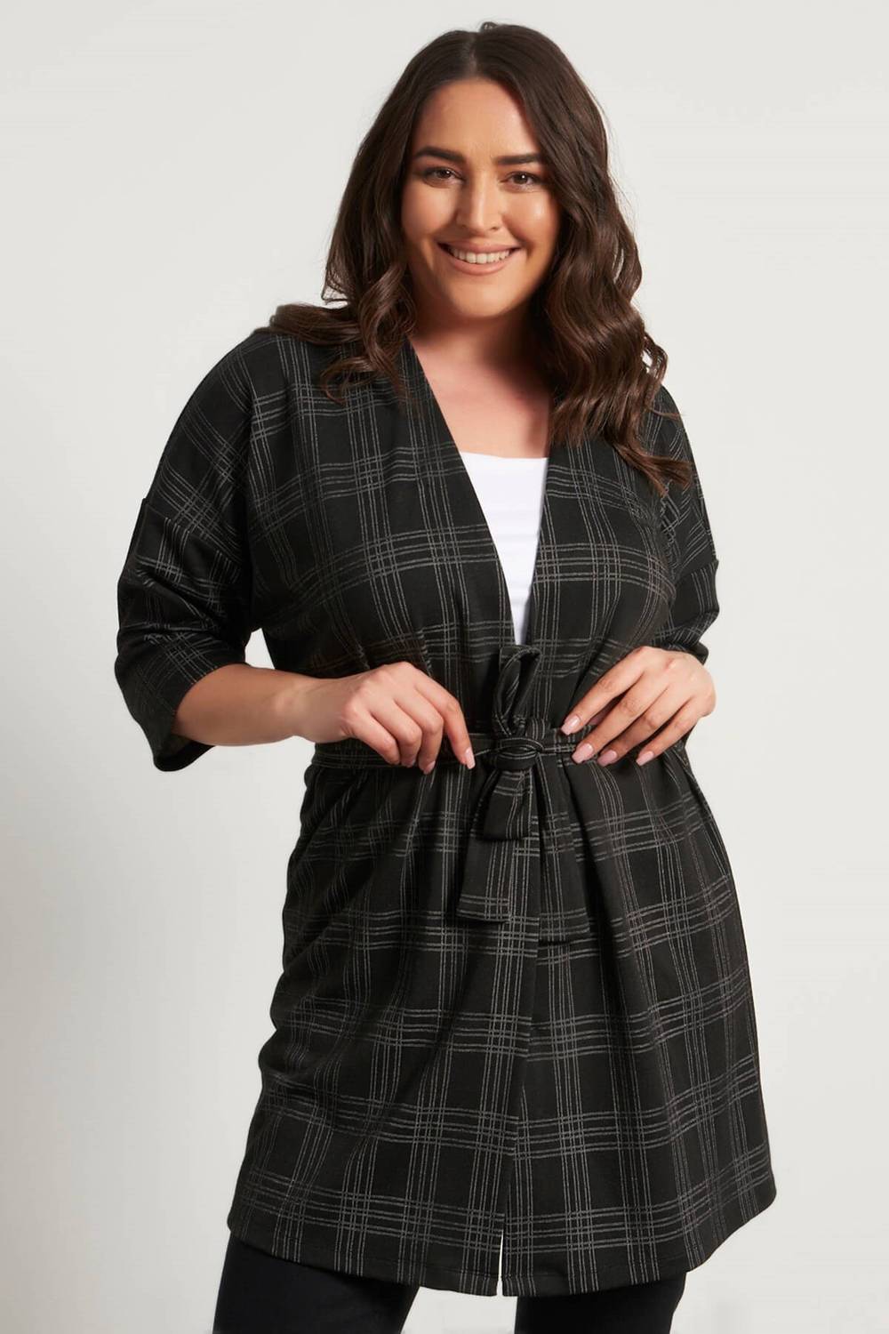 Sash Detail Knitwear Cardigan