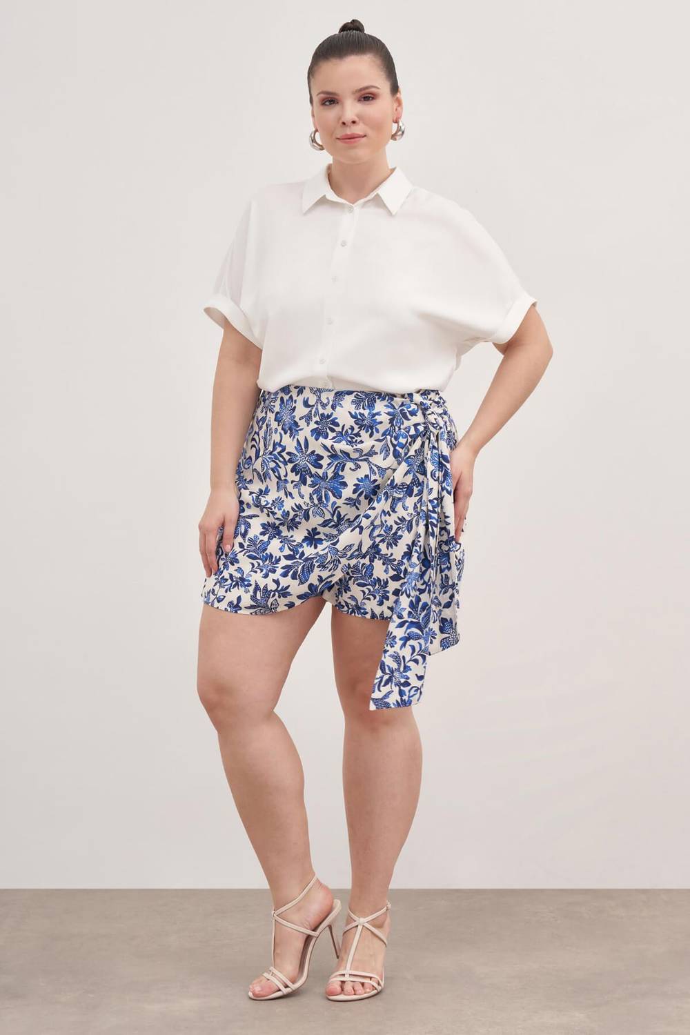 Bağlamalı Şort Etek 