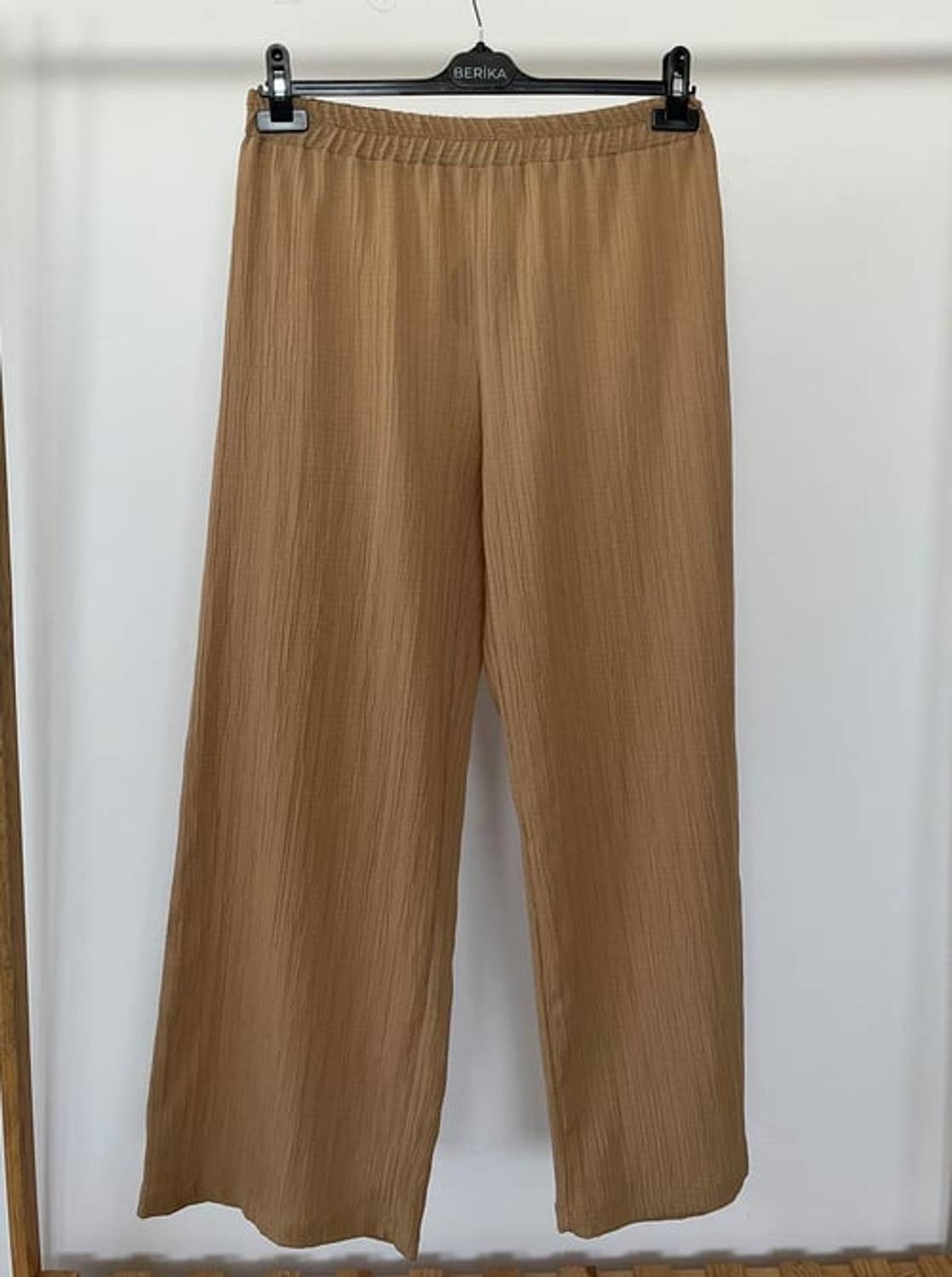 Брюки Бюрюмджук свободного кроя бежевого цвета, различные размеры 36-52, легкие и удобные для летнего образа