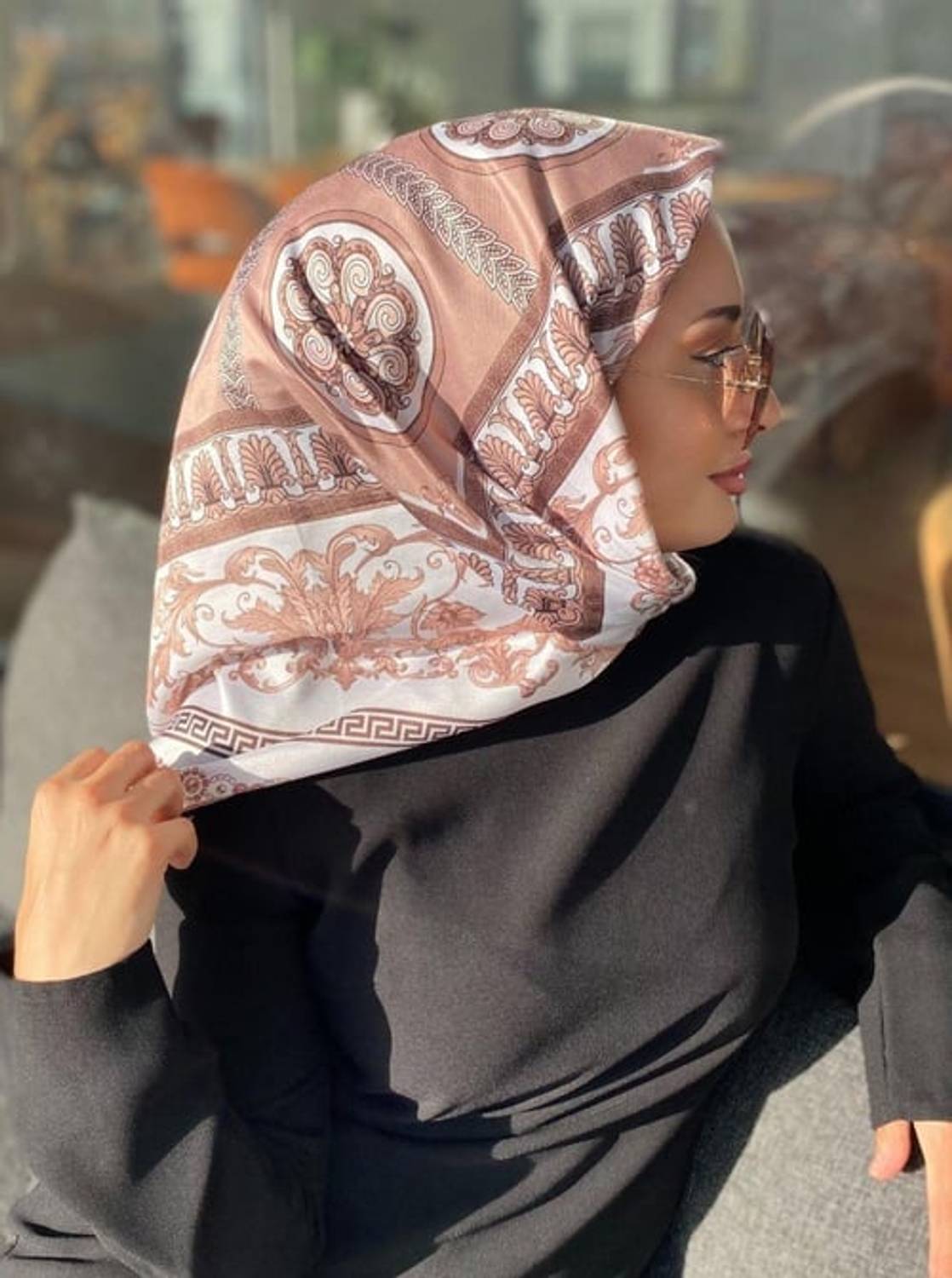 شال قطن خفيف الوزن لا يحتاج إلى كي قابل للغسل في الغسالة بحجم قياسي