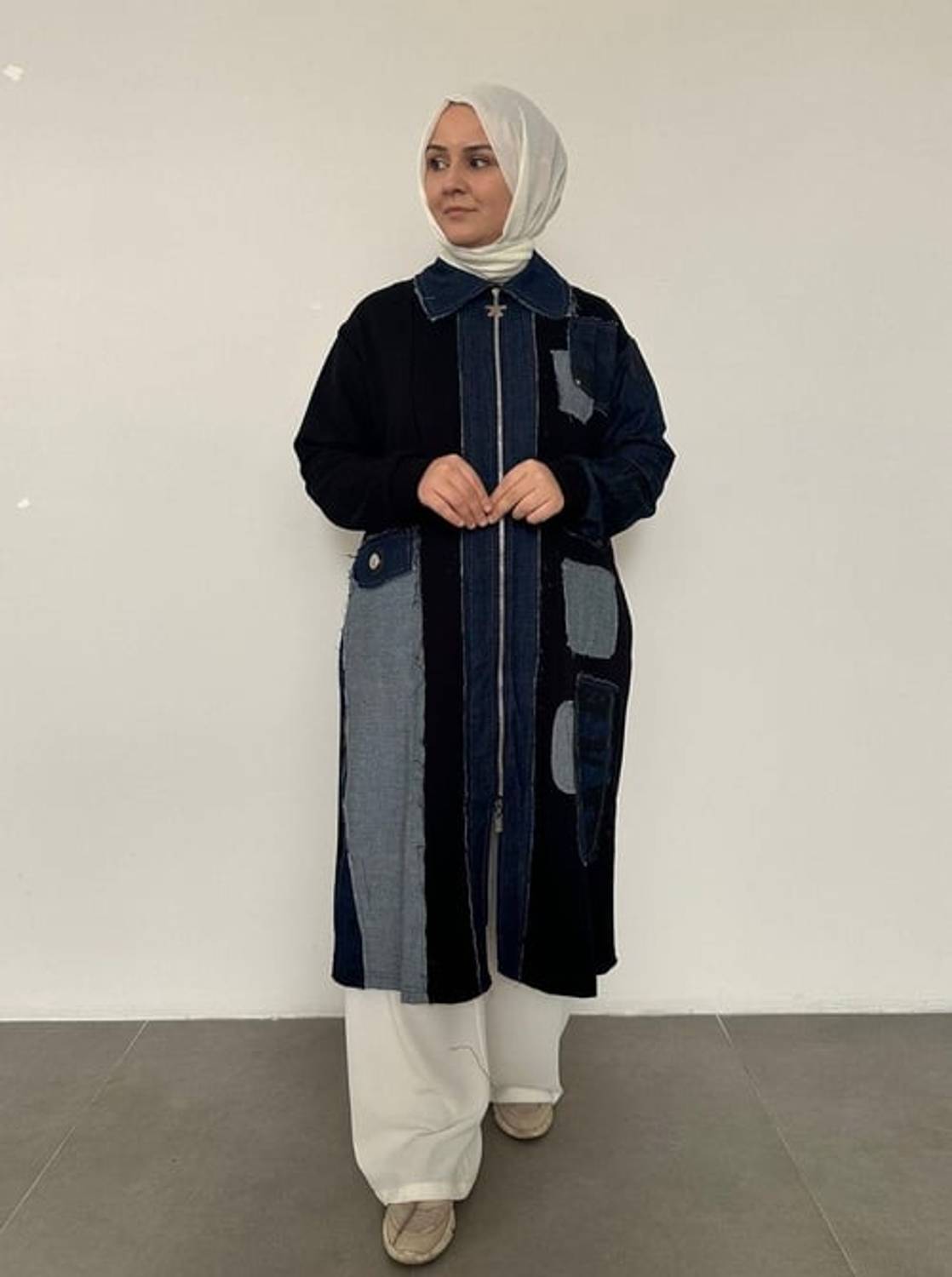 معطف كوت بألوان متعددة، حجم 3(48/50)، 36/38، 1(40/42)، 2(44/46) يناسب الأجواء المختلفة