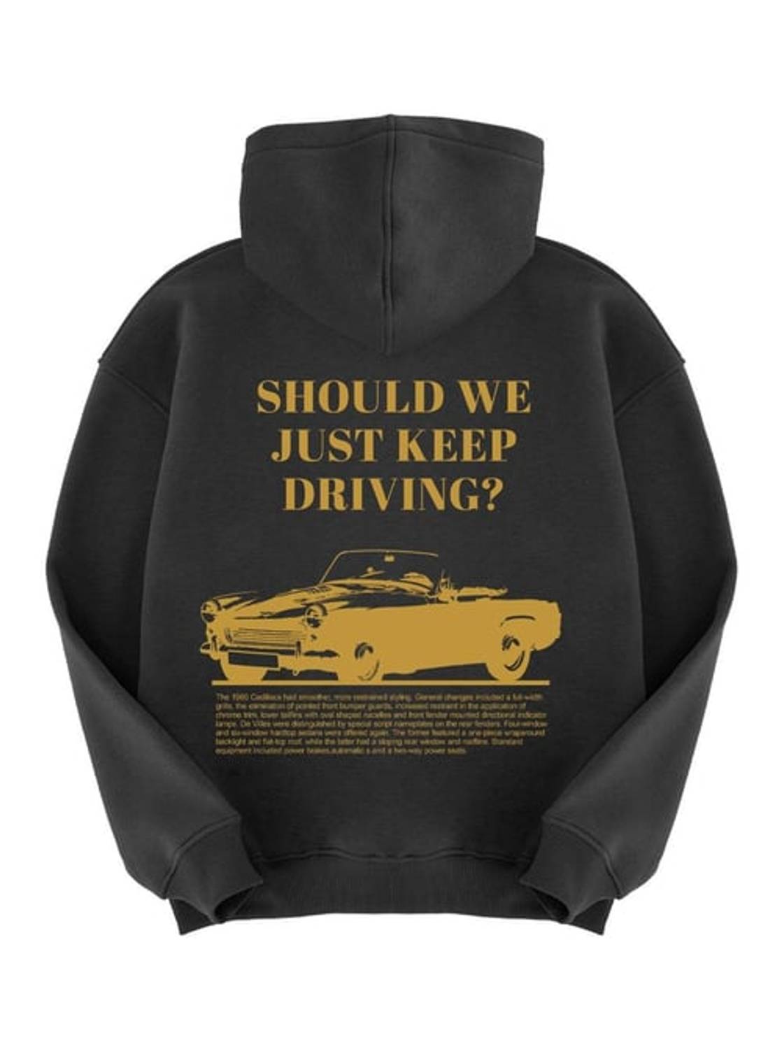 Універсальний худі-світшот чорного кольору, 100% бавовна, оверсайз, з капюшоном, м'яка тканина, розміри XL/XXL, XS/S, M/L