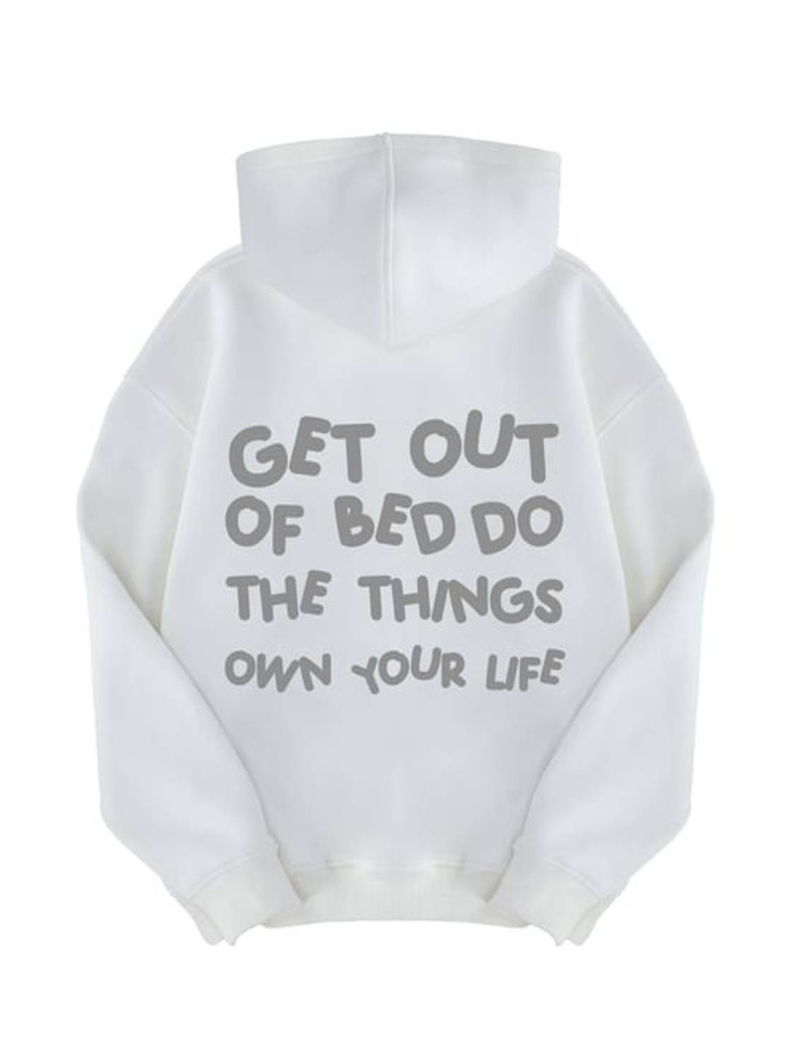 Unisex Get Out Sweatshirt Hoodie Beyaz