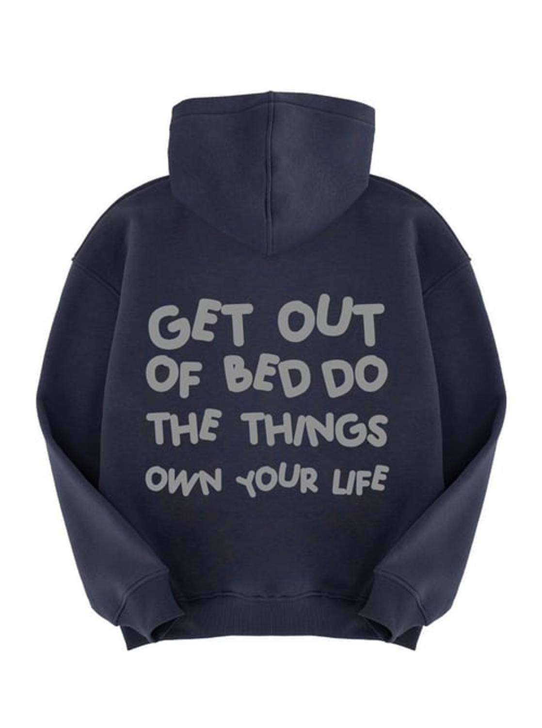 Unisex Get Out Sweatshirt Hoodie Antrasit