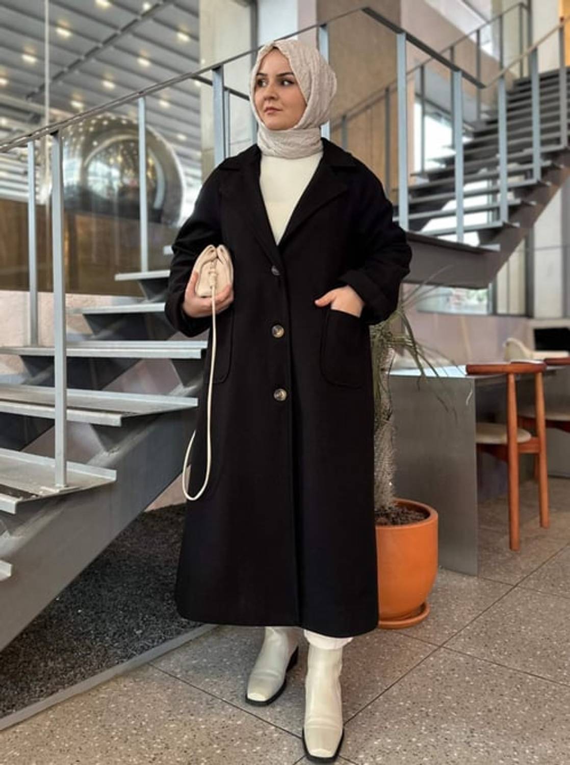 REGLAN KAŞE KABAN SİYAH