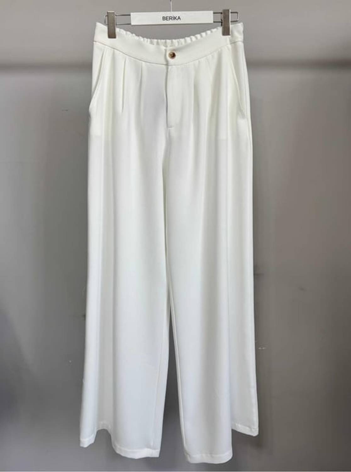 PALAZZO PANTOLON BEYAZ