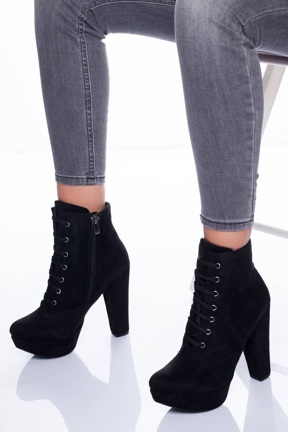 Vivo Boots BLACK SUEDE