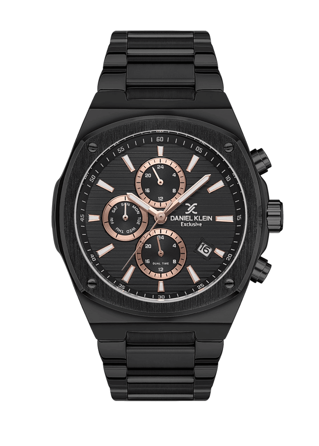 DKE 10427-7 Exclusive Erkek Kol Saati -Siyah