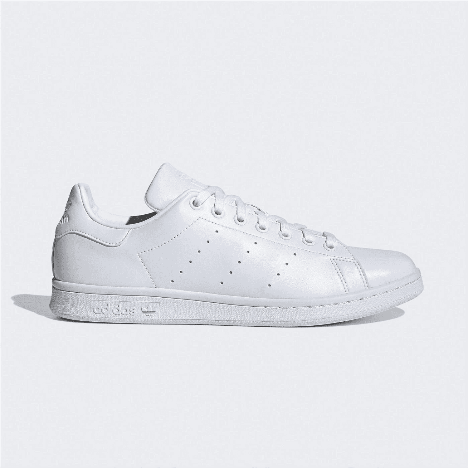 Men's Leather Stansmith Casual Sports Shoes-White-White
