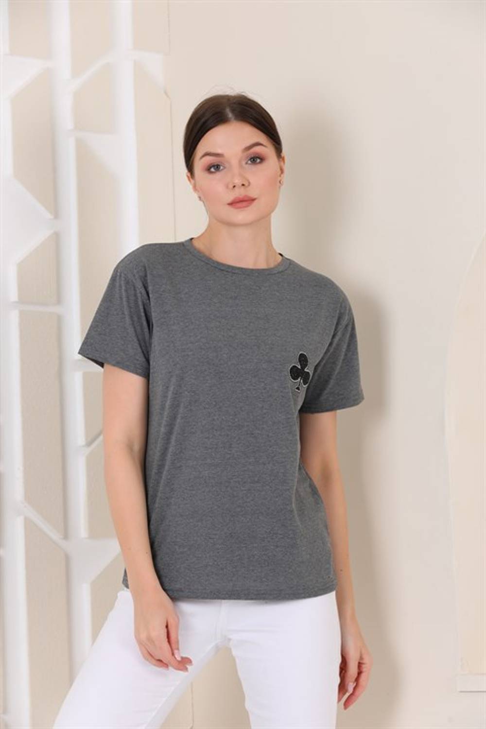 Women's Stone Printed T-shirt