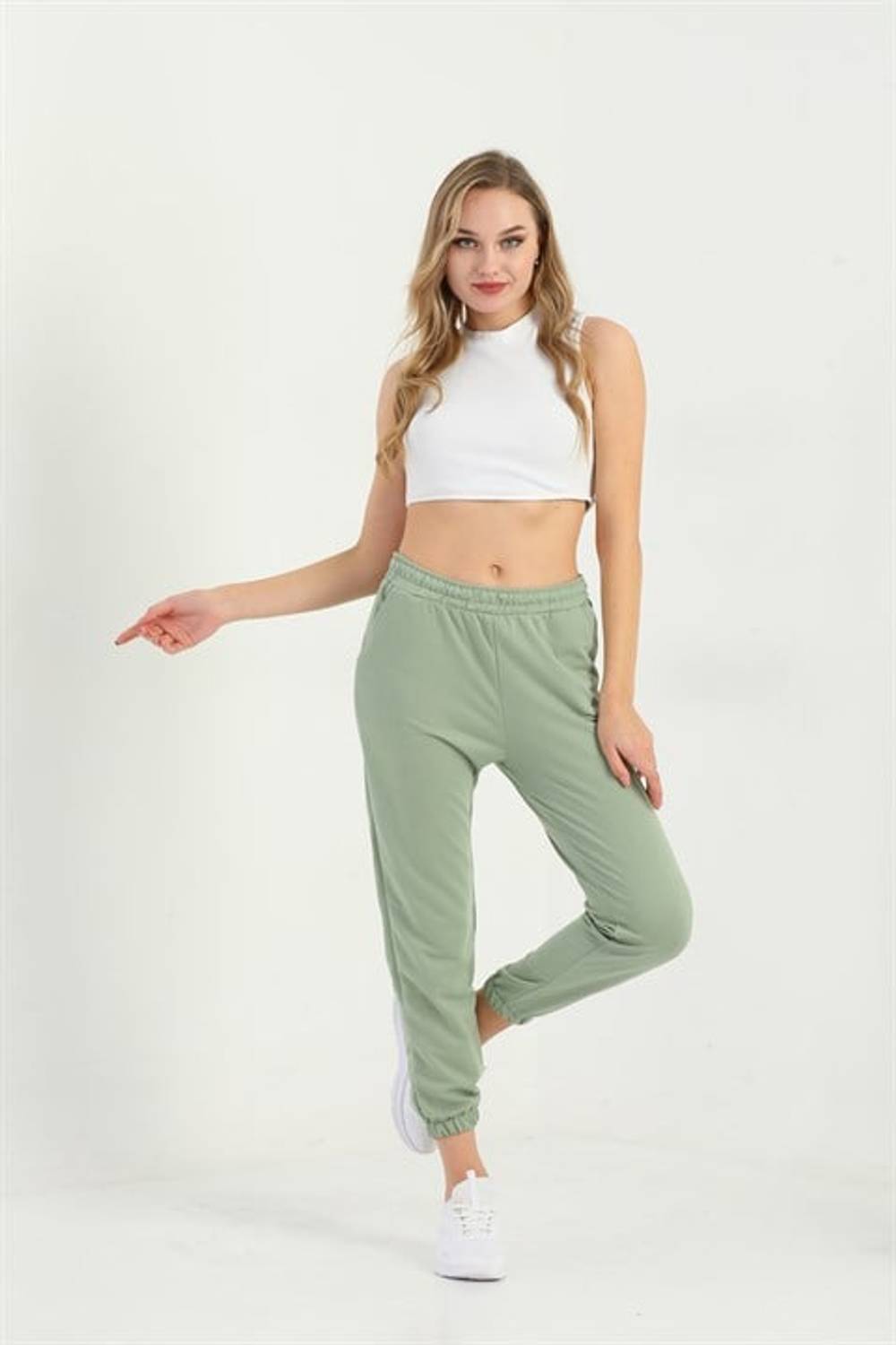 Trend Mint Green Women's Sweatpants - Jogger