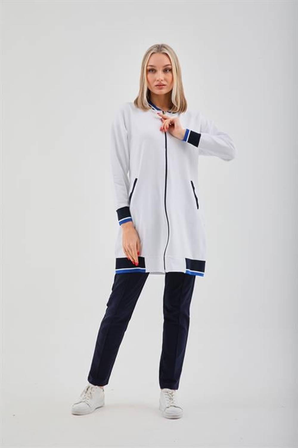 Hijab Daily Sports Double Suit WHITE