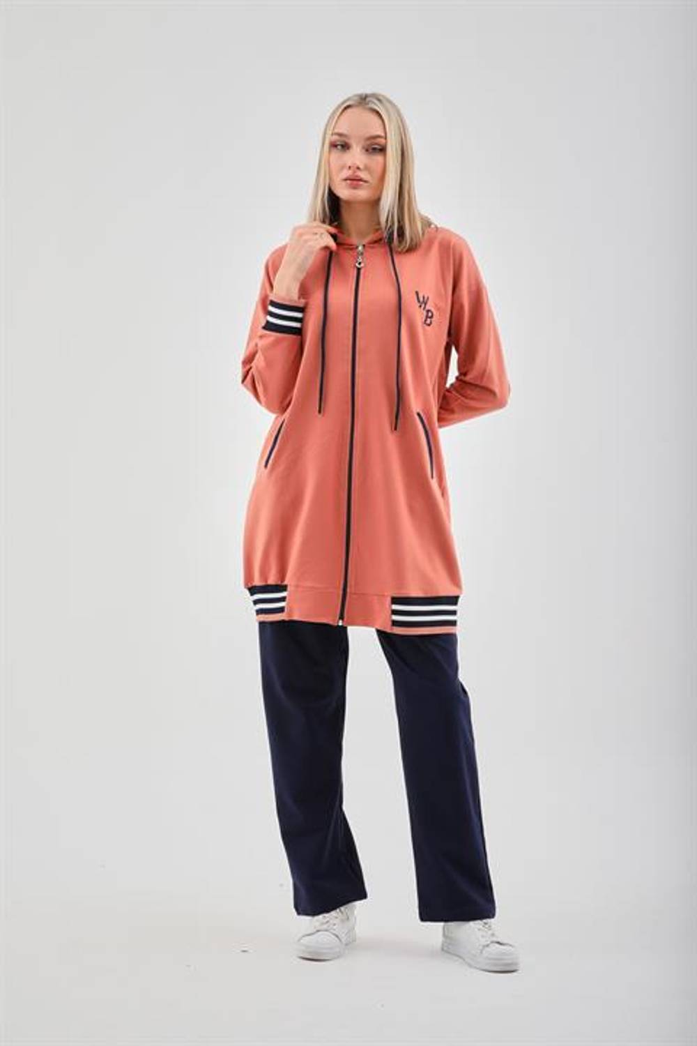 Women's Daily Sports Double Set SALMON