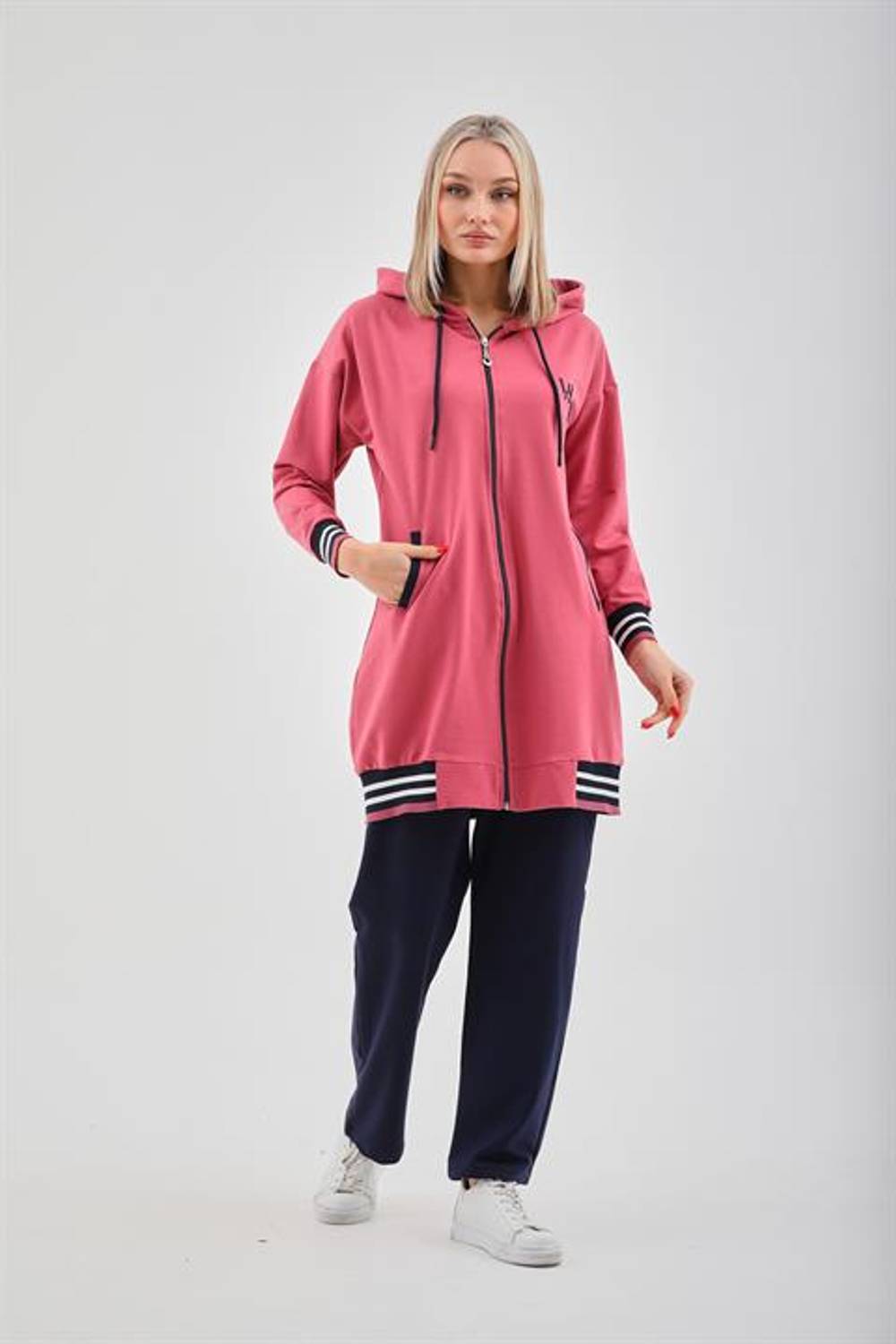 طقم نسائي رياضي يومي مزدوج PUDRA