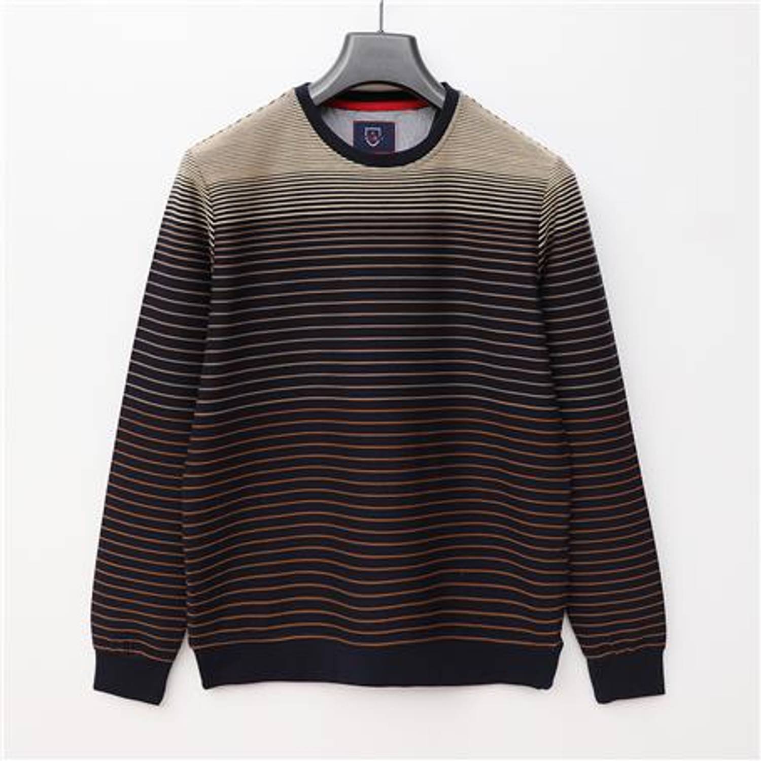 Чоловічий світшот з довгим рукавом, зі світлим кольором лісового горіха, моделі CZT-177, доступний у розмірах XL, L, M, XXL