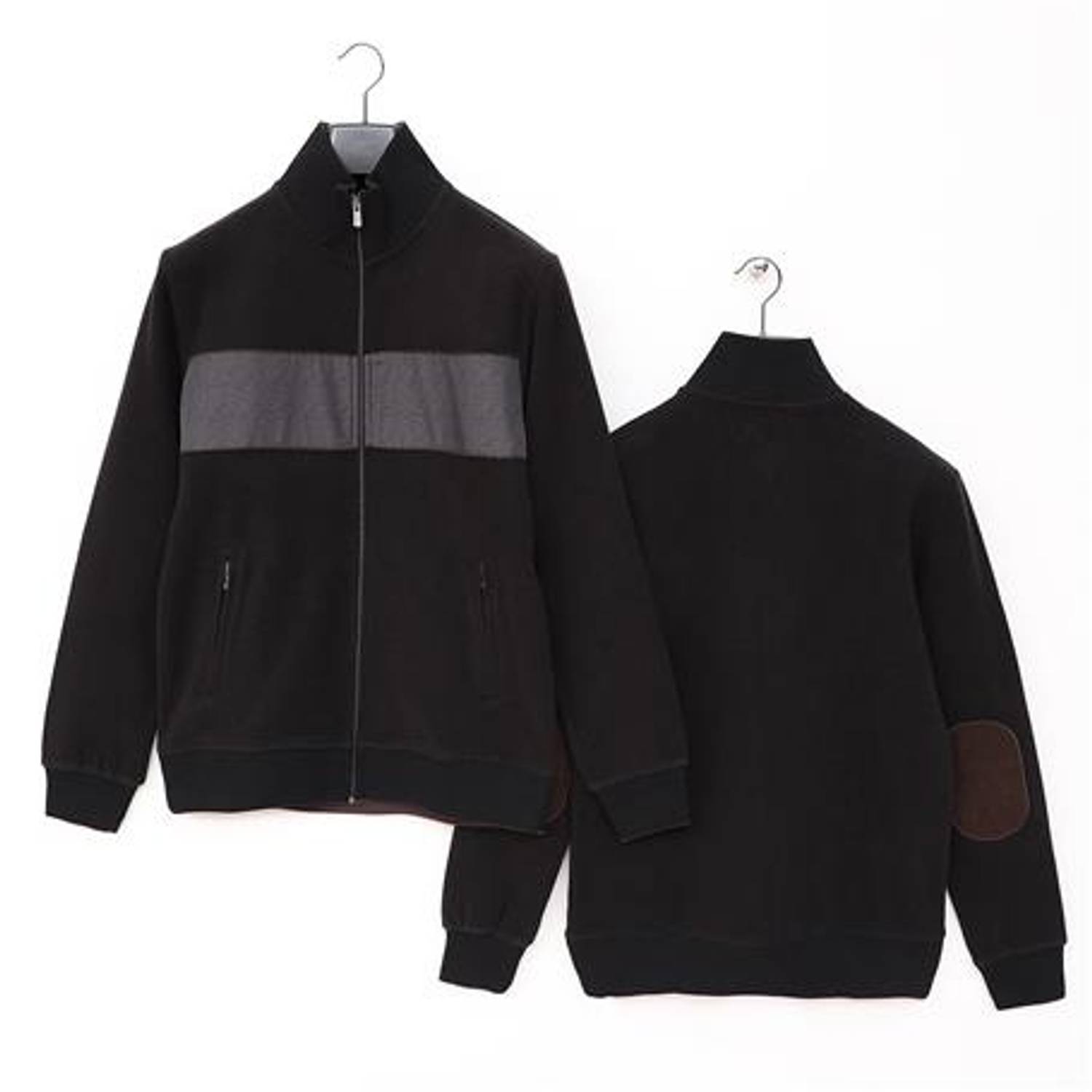 Erkek Ribanalı Comfort Fit Rahat Kesim Mont - MTS-8014 - Siyah