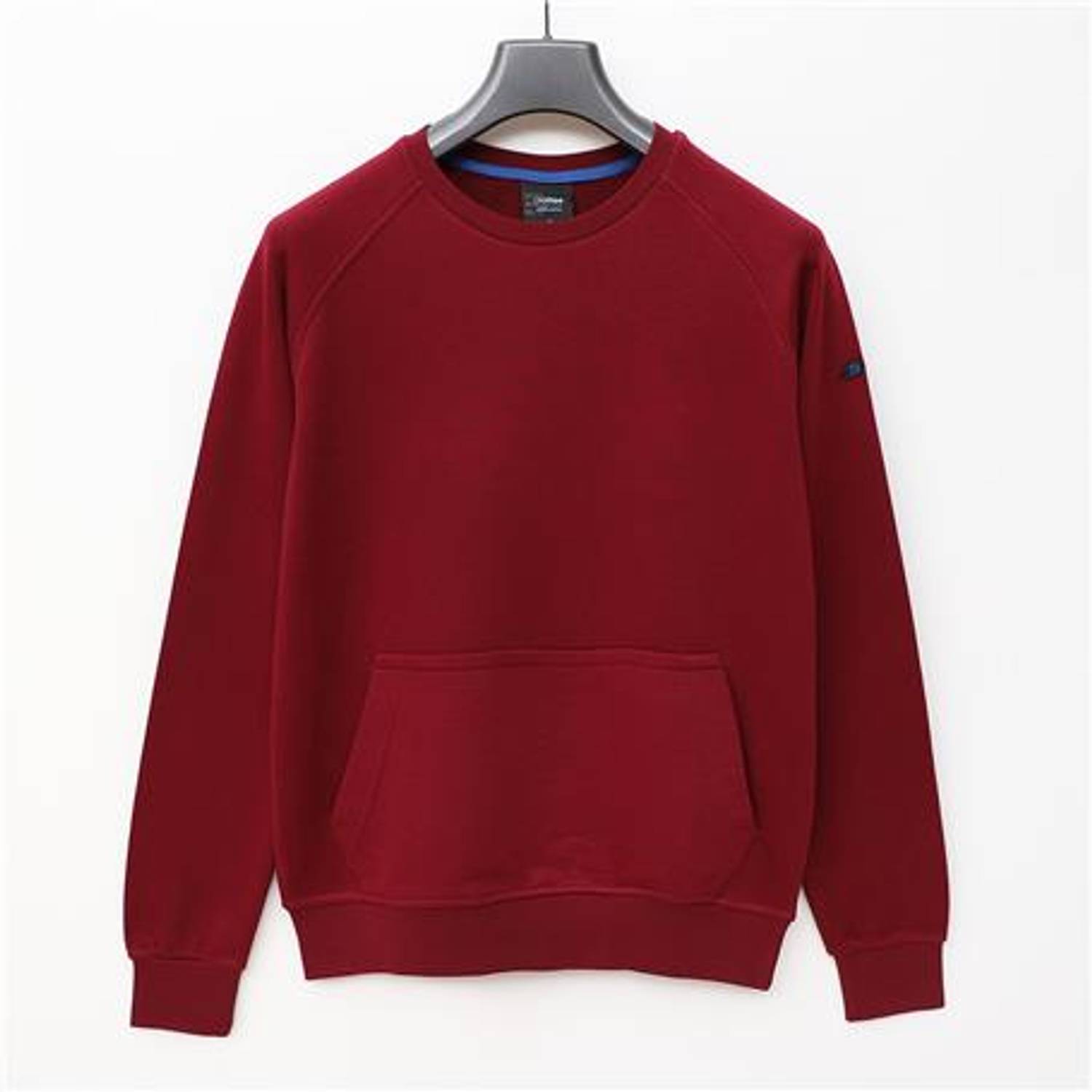 Erkek Uzun Kol Bisiklet Yaka Triko - SWT-223 - Bordo