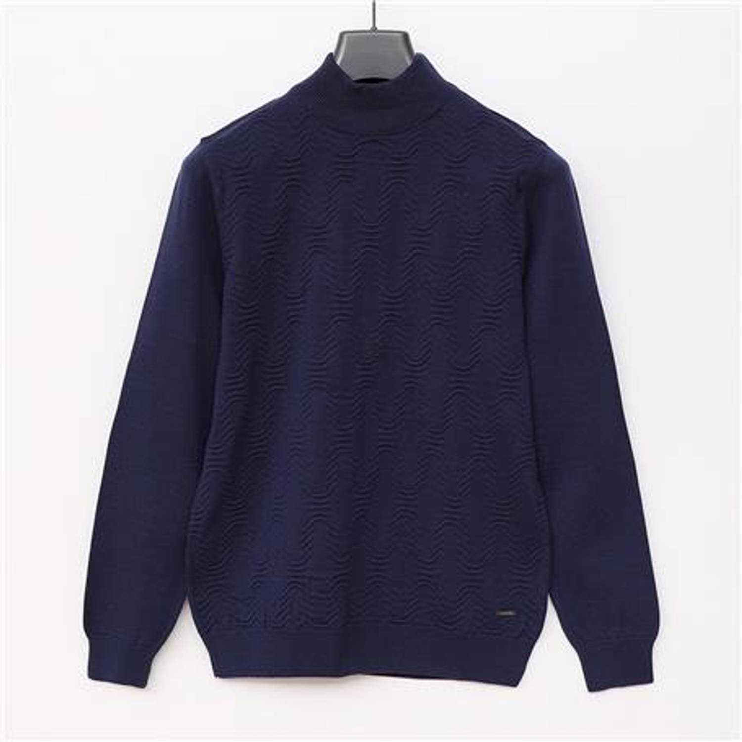 Erkek Balıkçı Yaka Uzun Kol Triko Kazak - 189280 - Marine