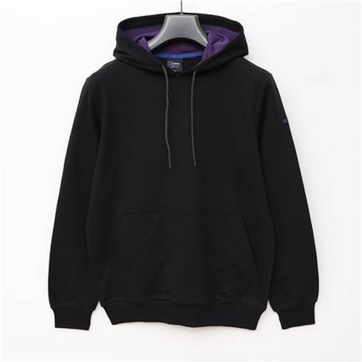 Erkek Uzun Kol Kapüşonlu Sweatshirt - SWT-220 - Siyah